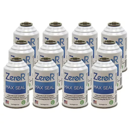 ZeroR® MAX SEAL AC Leak Stop for R134a & R12 – 12 Cans