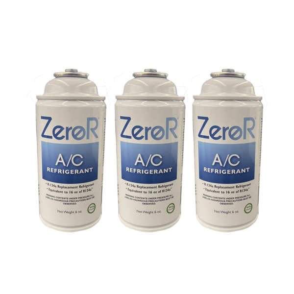 ZeroR R134a Refrigerant Replacement Pack 3