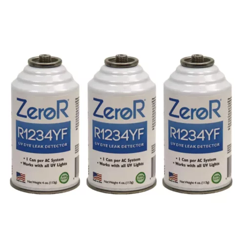 ZeroR® R1234YF UV Dye Leak Detector -3 Cans