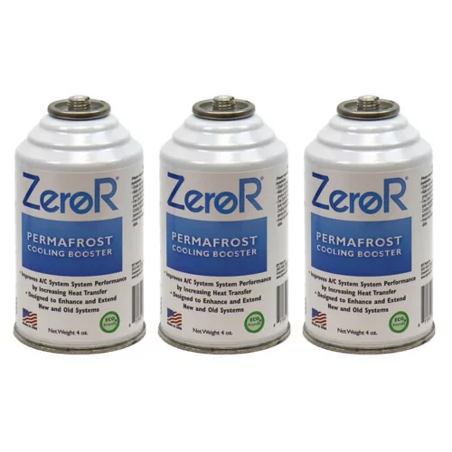 ZeroR® PERMAFROST AC Performance Booster for R134a & R12- 3 Cans