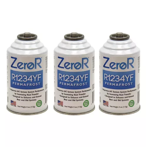 ZeroR® R1234YF PERMAFROST AC Performance Booster – 3 Cans