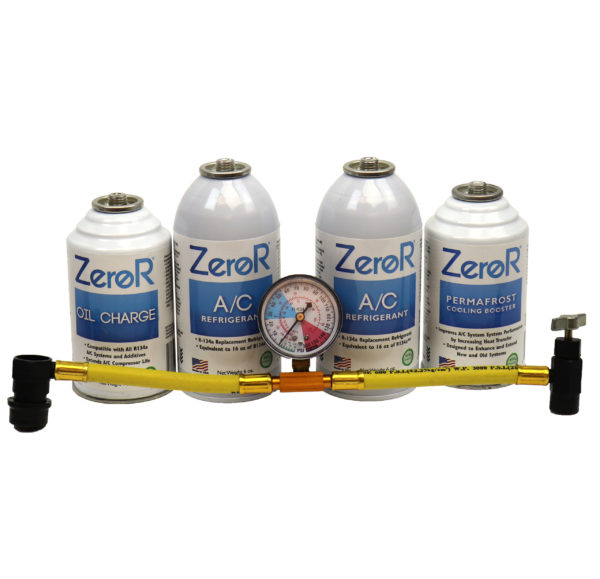 ZeroR<sup>®</sup> Refrigerant Replacement Complete Car Kit