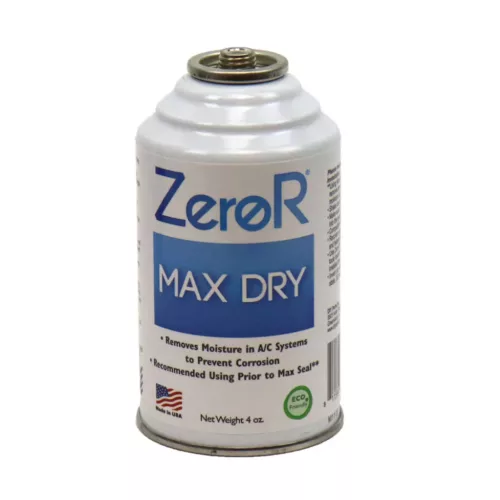 ZeroR® MAX DRY R134a & R12 AC Drying Agent – Prevent Rust & Corrosion – 1 Can