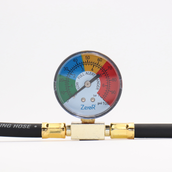 Zero R 24 inch Can Tap Gauge needle and ranges