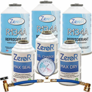 R134a auto air conditioning recharge Kit