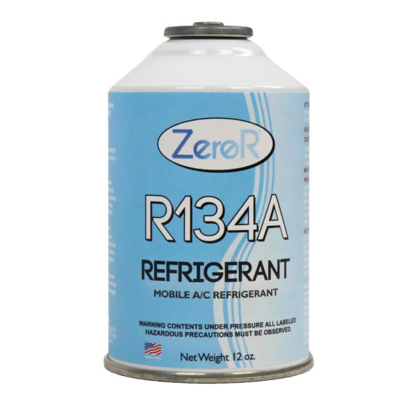 R134A Mobile Refrigerant Can Close Up