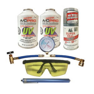Repair and Recharge Kit with UV light and Glasses