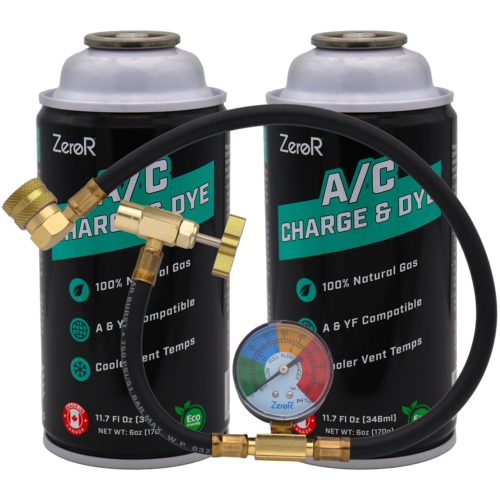 ZeroR® AC Recharge Refrigerant Kit for R134a Systems